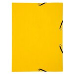 Chemise À Élastique Sans Rabat Carte Lustrée 350gm2 - A4 - Jaune - X 50 - Exacompta