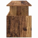 vidaXL Meuble TV Bois ancien 102 x 35 x 45 cm Bois d'ingénierie