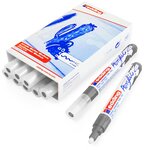 Marqueur Acrylique Moyen 5100 Anthracite Pointe Ronde 2-3 mm x 10 EDDING