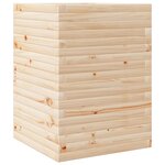 vidaXL Jardinière 50x50x68 5 cm bois de pin massif