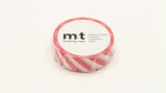 Masking tape mt rayures rouge - stripe red