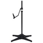 vidaXL Mannequin de robe ajustable pour femme Noir M Taille 40-46