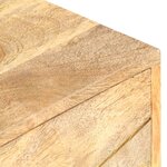 vidaXL Table de chevet 40x30x50 cm Bois de manguier massif