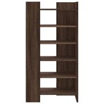 vidaXL Armoire à chaussures chêne marron 52x37 5x100 cm