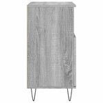 vidaXL Buffet Sonoma gris 60x35x70 cm Bois d'ingénierie