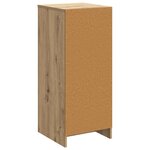 vidaXL Armoire de salle de bain Chêne artisanal 35 x 36 5 x 85 cm