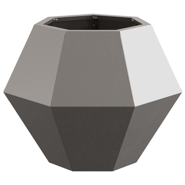 vidaXL Jardinière Rouillé 50 x 50 x 40 cm