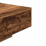 vidaXL Table basse vieux bois 85x55x31 cm bois d'ingénierie