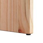 vidaXL Table basse 2 Pièces Naturel 41 5 x 41 5 x 41 cm