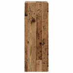 vidaXL Cabinet de Salle de Bain Mural Bois ancien 33 x 34 5 x 100 cm