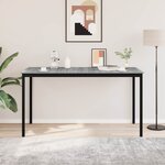 vidaXL Table de salle à manger / Table de repas Bois d'ingénierie