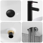 vidaXL Meuble de lavabo mural Gris béton 49 x 44 5 x 66 cm