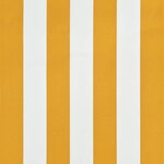 vidaXL Auvent rétractable 100x150 cm Jaune et blanc