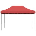 vidaXL Tente de fête Bordeaux 279 x 410 x 315 cm Tissu Oxford