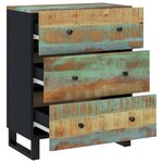 vidaXL Buffet 60x33x75 cm Bois massif de récupération