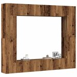vidaXL Ensemble de meuble TV mural 8 Pièces vieux bois bois d'ingénierie