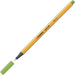 Stylo-Feutre POINT 88 Pointe Fine 0 4 mm Vert FLUO STABILO