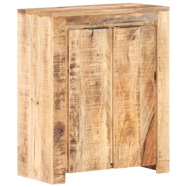 vidaXL Buffet 59x33x75 cm Bois de manguier brut