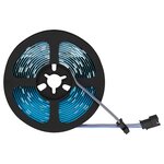 vidaXL Bande LED 2 Pièces Noir et Transparent 3000 mm Cuivre et plastique