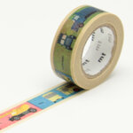 Masking Tape MT Kids multicolore vehicule