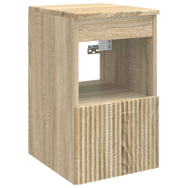 vidaXL Armoire de salle de bain Chêne Sonoma 30 x 41 x 50 cm
