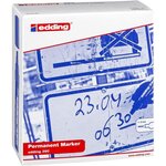 Marqueur Permanent 390 bleu 4-12 mm x 10 EDDING