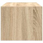 vidaXL Meubles TV 2 Pièces chêne sonoma 60x31x25 5 cm bois d'ingénierie