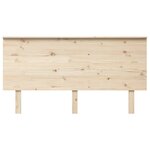 vidaXL Tête de lit 154x6x82 5 cm Bois massif de pin