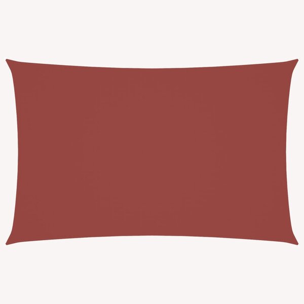 vidaXL Voile de parasol tissu oxford rectangulaire 5x7 m terre cuite