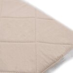 vidaXL Coussins de chaise lot de 2 Blanc Peau de mouton véritable