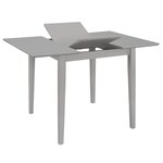 vidaXL Mobilier de salle à manger 3 Pièces MDF Gris