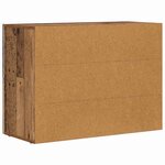 vidaXL Buffet Bois ancien 80 5 x 35 x 59 cm Bois d'ingénierie