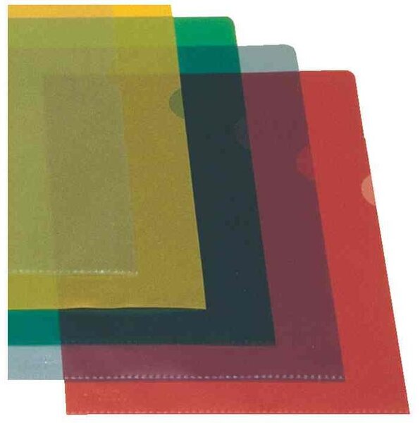 Boîte de 100 pochettes-coin Copy Safe en polypropylène 11/100e Bleu ESSELTE