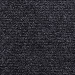 vidaXL Tapis strié pour exposition 1 2x20 m Anthracite