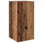 vidaXL Ensemble de 7 meubles TV  Monté au mur  Bois vintage  Bois reconstitué