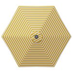 vidaXL Parasol de jardin avec lampes LED 270 x 270 cm Polyester