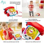FISHER-PRICE Le Téléphone Animé - 12 mois et +