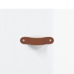 vidaXL Table de chevet blanc brillant 40x40x66 cm bois d'ingénierie