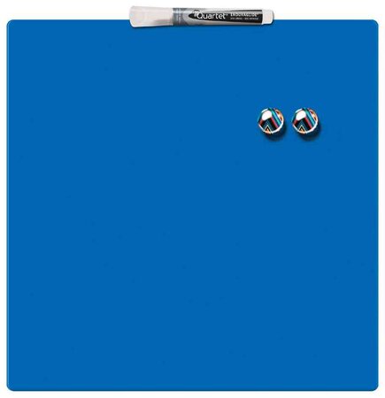 Quartet Tableau magnétique carré bleu 360x360 mm NOBO