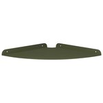 vidaXL Étagère flottante avec étagère 4 Pièces Vert olive 30 x 30 x 2 cm