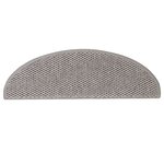 vidaXL Tapis d'escalier autocollants 30 Pièces 65x21x4 cm argenté