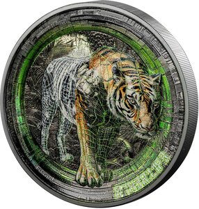 Monnaie TIGER Other Life 3 Oz Argent 20$ Cook Islands 2025