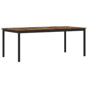 vidaXL Table de salle à manger / Table de repas Bois d'ingénierie