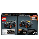 Lego technic 42119 monster jam max-d véhicule a rétrofiction plein d'action pour les enfants de 7 ans  modele voiture 2-en-1