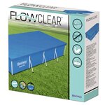 Bestway couverture de piscine flowclear 400x211 cm