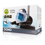 DOMO Aspirateur sans sac DO7286S - 2 L - AAA - 700 W - Systeme cyclonique - Filtre HEPA H12