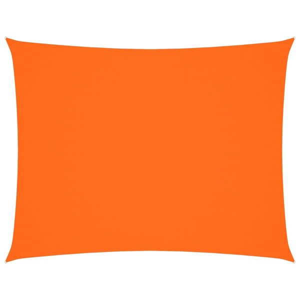 vidaXL Voile de parasol tissu oxford rectangulaire 3x6 m orange