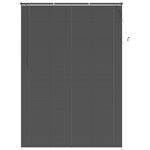 vidaXL Store Vénitien Réglable Gris Argenté 213 x 140 cm PVC
