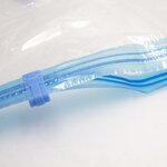 Pack and Move - Lot 6 Housses Rangement Sous Vide - Taille M 60 x 80 cm - Sac de Compression - Manteaux Habils Ski - Moyen Format - Fermeture Zip