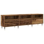 vidaXL Meuble TV Bois Ancien 150 x 30 x 45 cm Bois d'ingénierie